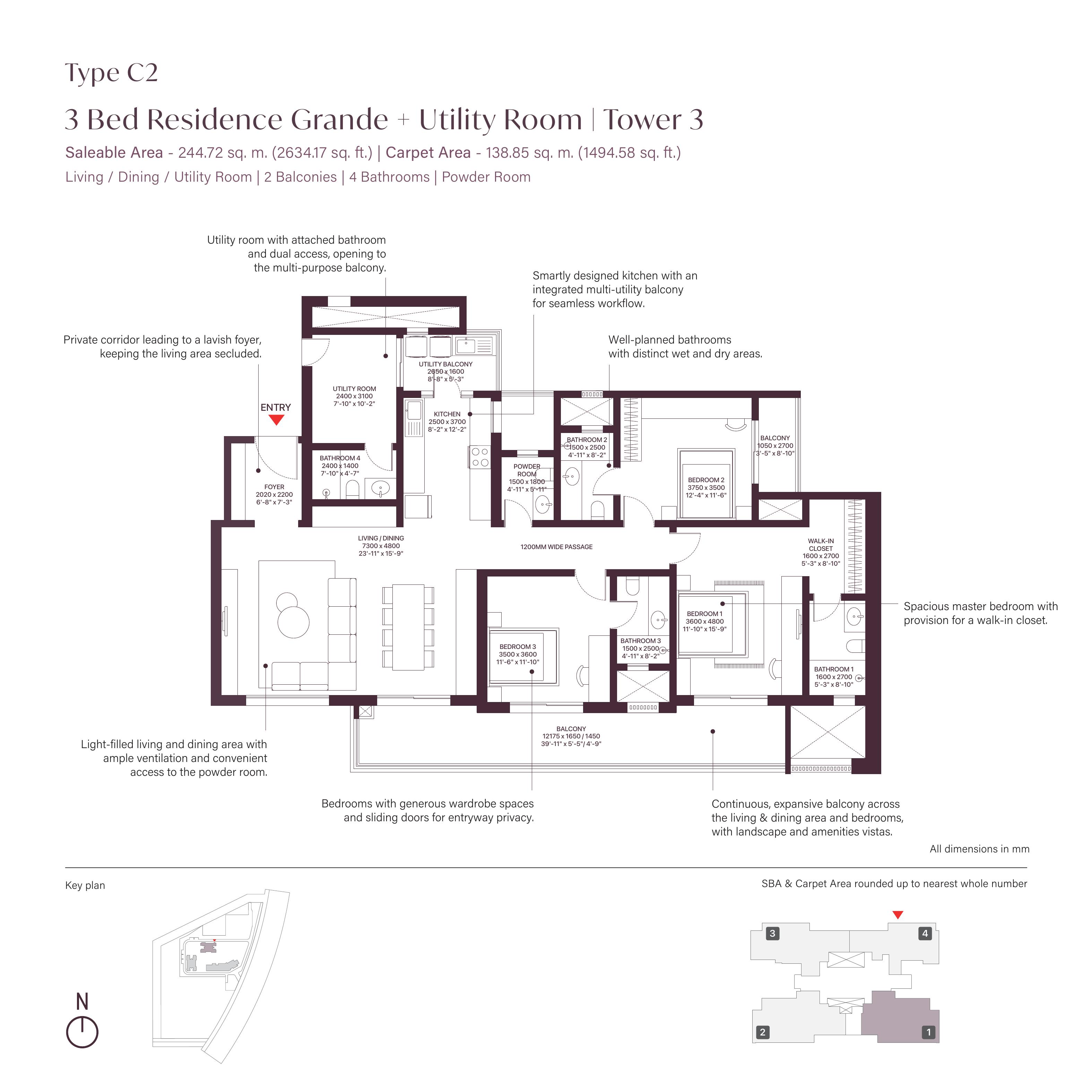 Menu Floor Plan 1